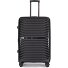  Bright+ 4 roulettes Trolley L 76 cm avec soufflet d'extension Modéle black