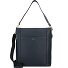  Hanna Sac à bandoulière Cuir véritable 34 cm Compartiment ordinateur Modéle navy
