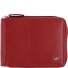  Polo Porte-monnaie Protection RFID Cuir véritable 12.5 cm Modéle rot