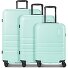  Pro ABS 4 roues Set de valises 3 pièces avec soufflet d'extension Modéle mint
