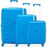  Skyline 2.0 4 roulettes Set de valises 3 pièces avec soufflet d'extension Modéle bluette