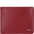  Polo Porte-monnaie Protection RFID Cuir véritable 12.5 cm Modéle rot