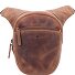  Sac banane Vintage Biker en cuir 20 cm Modéle brown