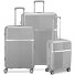  Airglam 4 roues Set de valises 3 pièces avec soufflet d'extension Modéle grigio perla