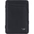 Polo Étui pour cartes de crédit Protection RFID Cuir véritable 7.5 cm Modéle schwarz