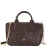  Ibiza Sac à main Cuir véritable 22 cm Modéle coffee brown
