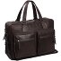  Wax Pull Up Porte-documents Cuir 43 cm Compartiment pour ordinateur portable Modéle braun