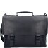  Futura Porte-documents en cuir 38 cm Compartiment pour ordinateur portable Modéle black