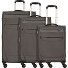  Denver 4 roulettes Set de valises 3 pièces Modéle dunkelgrau