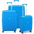  Skyline 2.0 4 roulettes Set de valises 3 pièces avec soufflet d'extension Modéle himmelblau
