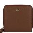  Asti Porte-monnaie Protection RFID Cuir véritable 10 cm Modéle saddle brown