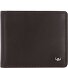  Porte-monnaie Polo RFID cuir 12 cm Modéle dunkelbraun