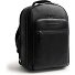  Serenzo Daypack Cuir véritable 40 cm Compartiment ordinateur Modéle black