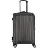  Moonrock 4 roulettes Trolley M 69 cm avec soufflet d'extension Modéle black brushed
