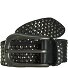  Ceinture à rivets en cuir Modéle schwarz | 95 cm
