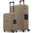  Essentials 15 4-roues 15 Set de valises 2 pcs. avec fermeture à trois points Modéle cool beige