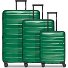  Travel Set de valises à 4 roulettes 3 pièces avec soufflet extensible Modéle emerald green metallic