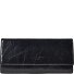 Valentina Porte-monnaie Protection RFID Cuir véritable 19 cm Modéle black