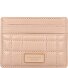  Porte-cartes de crédit Evelyn en cuir 10,5 cm Modéle milk tea