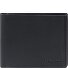  Attack 3.0 Porte-monnaie Protection RFID Cuir véritable 13 cm Modéle black