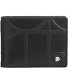  Up Porte-monnaie Protection RFID Cuir 11 cm Modéle black-taupe