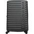  Flyduck 4 roues Valise cabine 75 cm avec soufflet d'extension Modéle black