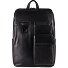  Zaino Daypack Cuir 34 cm Compartiment pour ordinateur portable Modéle black