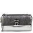  Fashion Portefeuille d'embrayage Cuir véritable 18.5 cm Modéle silver coloured