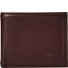  Wood Porte-monnaie Protection RFID Cuir véritable 10.5 cm Modéle brown