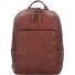  Black Square Sac à dos professionnel Cuir véritable 39 cm Compartiment ordinateur Modéle cuoio tabacco