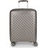  Queens 4 roues Valise cabine S 54 cm avec soufflet d'extension Modéle champagne