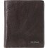  Jefferson BillFold Q6 Porte-monnaie en cuir 9 cm Modéle dark brown