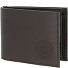  Leather Porte-monnaie Protection RFID Cuir véritable 11 cm Modéle braun-circle bloom