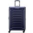  JH004C 4 roulettes Trolley 75 cm avec soufflet d'extension Modéle blue
