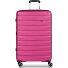  Paris 4 roues Valise cabine L 76 cm avec soufflet d'extension Modéle arctic-pink