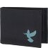  New Cryptan Porte-monnaie Protection RFID 8.5 cm Modéle schwarz-freedom pigeon cyan