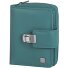  Porte-monnaie Spongy en cuir 9,5 cm Modéle petrol