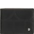  Up! Porte-monnaie Protection RFID Cuir 11 cm Modéle black-taupe