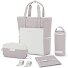  Set de sacs à langer Lindby 4 pièces, compartiment pour ordinateur portable Modéle muted clay