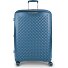  Queens 4 roulettes Trolley L 75 cm avec soufflet d'extension Modéle azul