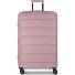  South Dakota 4 roulettes Trolley L 76 cm avec soufflet d'extension Modéle rose gold