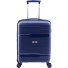  3800 4 roulettes Trolley de cabine 55 cm avec soufflet d'extension Modéle dark blue