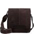  Wax Pull Up Sac à bandoulière Cuir 22 cm Modéle brown
