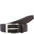 Ceinture Barnabie en cuir Modéle dark brown | 95 cm