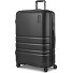  Pro ABS 4 roues Valise cabine 74 cm avec soufflet d'extension Modéle black