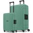  Essentials 15 : Set de valises à 4 roues 15 S+L avec fermeture à trois points Modéle sea green