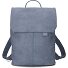  Mademoiselle.M Daypack 35 cm Compartiment pour ordinateur portable Modéle nubuk sky