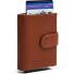  Hollis Porte-monnaie Protection RFID Cuir véritable 10 cm Modéle cognac
