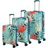  Cruise 4 roulettes Set de valises 3 pièces Modéle türkise lilie