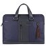  Brief Attaché-case Protection RFID 41 cm Compartiment ordinateur Modéle blue